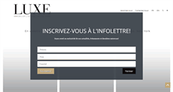 Desktop Screenshot of magazineluxe.com